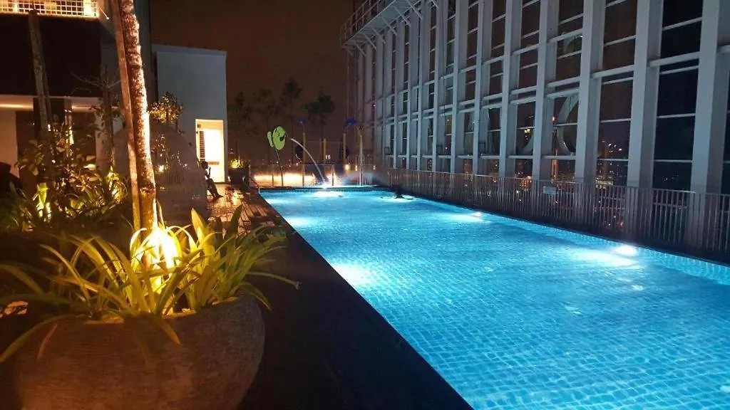 아파트 Sausana Suites D'Homestay04 조호르 바루 말레이시아